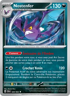 Carte Pokémon Nostenfer 029