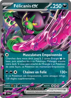 Carte Pokémon Félicanis-ex 036