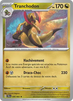 Carte Pokémon Tranchodon 046