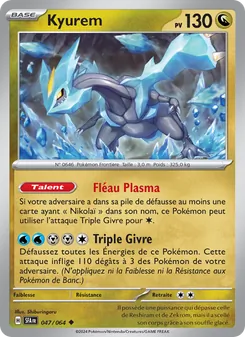 Carte Pokémon Kyurem 047