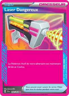 Carte Pokémon Laser Dangereux 058