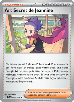 Carte Pokémon Art Secret de Jeannine 059