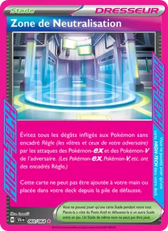 Carte Pokémon Zone de Neutralisation 060