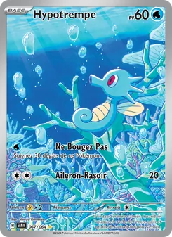 Carte Pokémon Hypotrempe 067