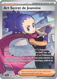 Carte Pokémon Art Secret de Jeannine 088