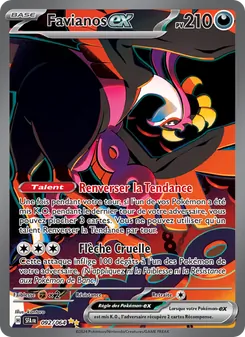 Carte Pokémon Favianos-ex 092