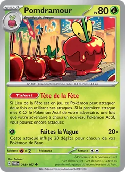 Carte Pokémon Pomdramour 018