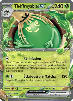Carte Pokémon Théffroyable-ex 023