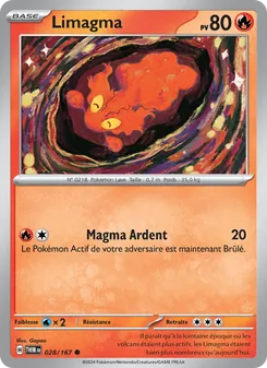 Carte Pokémon Limagma 028