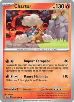 Carte Pokémon Chartor 030