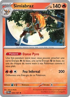 Carte Pokémon Simiabraz 033