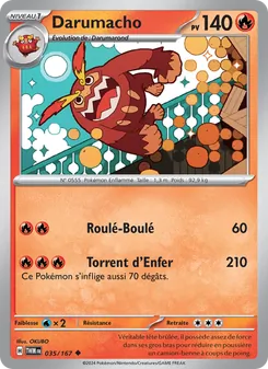 Carte Pokémon Darumacho 035