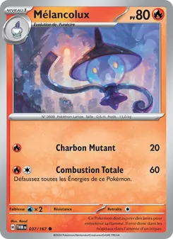Carte Pokémon Mélancolux 037