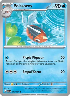 Carte Pokémon Poissoroy 045