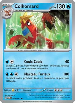 Carte Pokémon Colhomard 048
