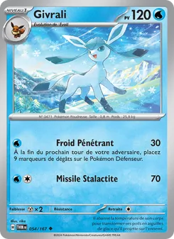 Carte Pokémon Givrali 054