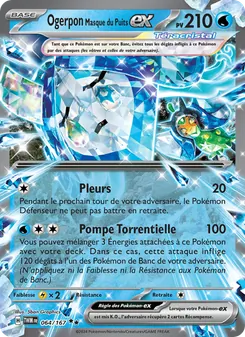 Carte Pokémon Ogerpon Masque du Puits-ex 064