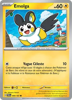 Carte Pokémon Emolga 069
