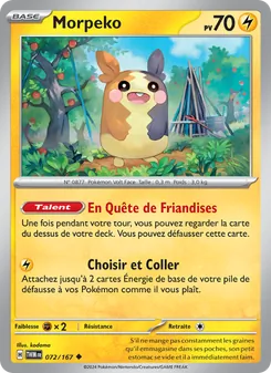 Carte Pokémon Morpeko 072