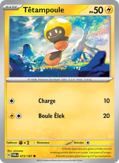Carte Pokémon Têtampoule 073