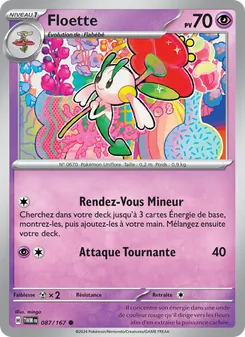 Carte Pokémon Floette 087