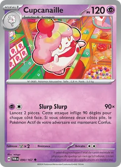 Carte Pokémon Cupcanaille 090