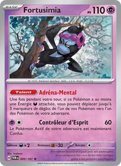 Carte Pokémon Fortusimia 095 — Mascarade Crépusculaire