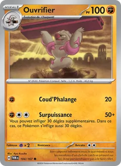 Carte Pokémon Ouvrifier 104