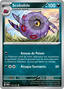 Carte Pokémon Scobolide 116