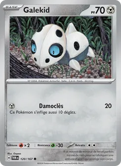 Carte Pokémon Galekid 120