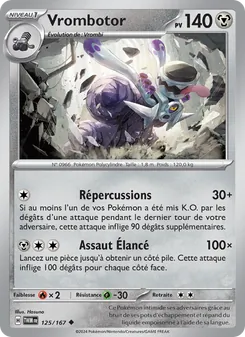 Carte Pokémon Vrombotor 125
