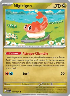 Carte Pokémon Nigirigon 131