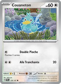 Carte Pokémon Couaneton 139