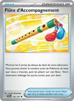 Carte Pokémon Flûte d'Accompagnement 142