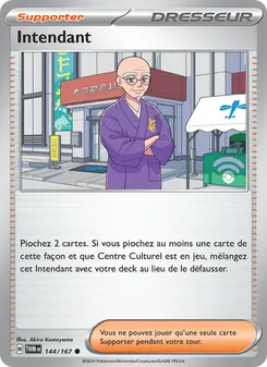Carte Pokémon Intendant 144