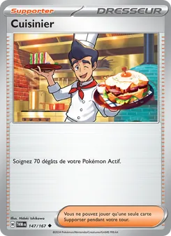 Carte Pokémon Cuisinier 147