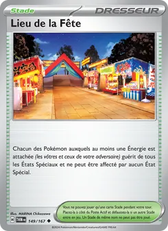 Carte Pokémon Lieu de la Fête 149