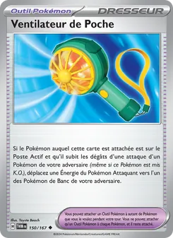 Carte Pokémon Ventilateur de Poche 150