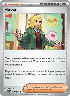 Carte Pokémon Hassa 151
