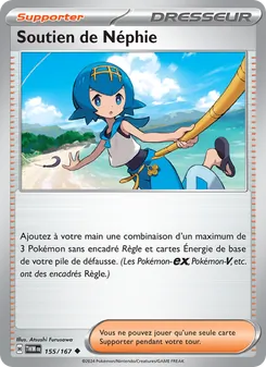 Carte Pokémon Soutien de Néphie 155