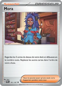 Carte Pokémon Mora 161