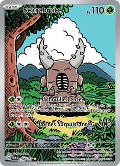 Carte Pokémon Scarabrute 168