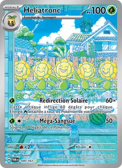 Carte Pokémon Héliatronc 169