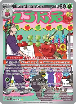 Carte Pokémon Pomdramour 170
