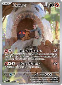 Carte Pokémon Chartor 172
