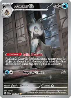 Carte Pokémon Momartik 174