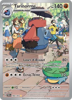 Carte Pokémon Tarinorme 182
