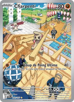 Carte Pokémon Charpenti 183