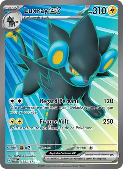 Carte Pokémon Luxray-ex 195