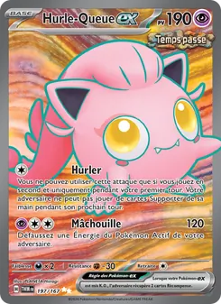 Carte Pokémon Hurle-Queue-ex 197